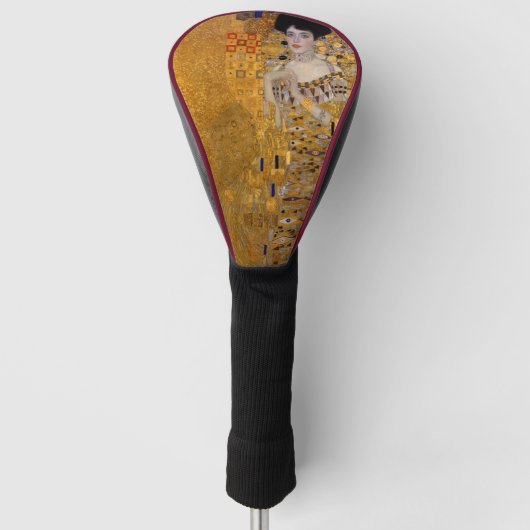 Couvre-club De Golf Adele, Lady in Gold par Gustav Klimt, Lady Golfing (Devant)