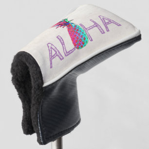 Couvre-club De Golf Adorable Aloha Hawaiian Pineappy