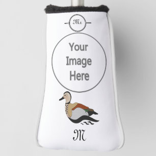 Couvre-club De Golf Adorable Ringed Teal Duck Swimming