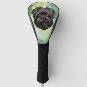 Couvre-club De Golf Affenpinscher Monkey Dog Affens Terrier