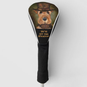 COUVRE-CLUB DE GOLF AIRDALE TERRIER
