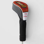 COUVRE-CLUB DE GOLF AIREDALE TERRIER (Incliné)