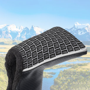 Couvre-club De Golf Ajoutez votre logo d'entreprise, votre photo ou vo