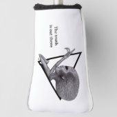 Couvre-club De Golf Alien gris, la vérité est là (Tourné à 90°)