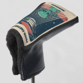 Couvre-club De Golf Alien UFO de texte personnalisé (Devant 3/4)