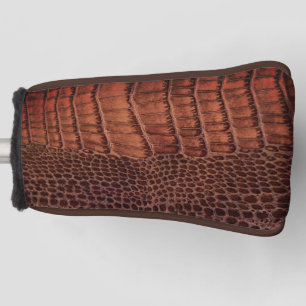 Couvre-club De Golf Aligator Classic Reptile en cuir (Faux)