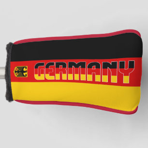 Couvre-club De Golf Allemagne Drapeau magnifique patriotique