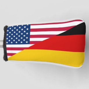 Couvre-club De Golf Allemand American Pride US Allemagne Drapeau Golf