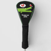 Couvre-club De Golf Alligator en amour (Devant)