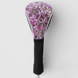Couvre-club De Golf Allium & Fleurs d'été
