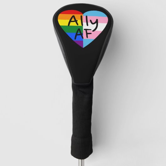 Couvre-club De Golf Ally AF III - Drapeau LGBTQ Gay Trans Queer Pride (Devant)