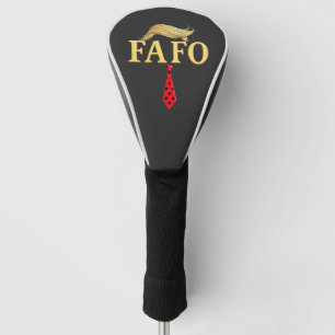 Couvre-club De Golf Américain Donald Trump FAFO USA Drapeau patriotiqu
