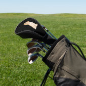 Couvre-club De Golf American Cocker Illustration Spaniel ! (In Situ)