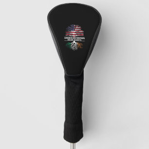 Couvre-club De Golf American Grown Irish Roots Flag Irlande ST. PATRIQ