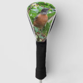 Couvre-club De Golf American Robin - Driver Golf Club Cover (Devant)