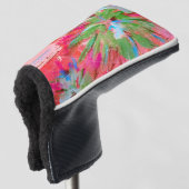 Couvre-club De Golf Amusant coloré (Devant 3/4)