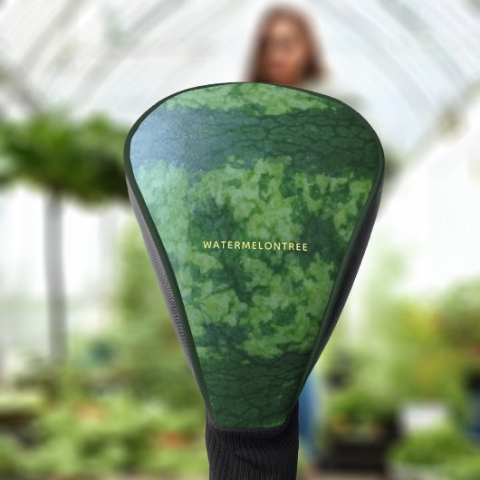 Couvre-club De Golf Amusant Conducteur de fruits à croûte de pastèque 