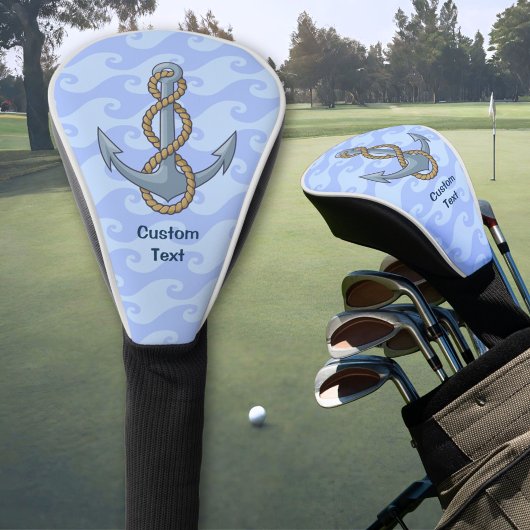 Couvre-club De Golf Ancre avec corde