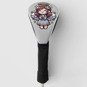 Couvre-club De Golf Ange Anime Cherubic - angélique, kawaii,