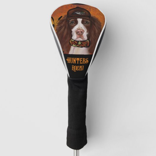 Couvre-club De Golf Anglais Springer Spaniel (Devant)