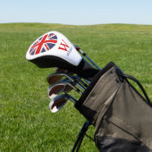 Couvre-club De Golf Angleterre Drapeau Monogram Golf Head Coque (In Situ)