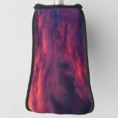 Couvre-club De Golf août rouge (Tourné à 90°)