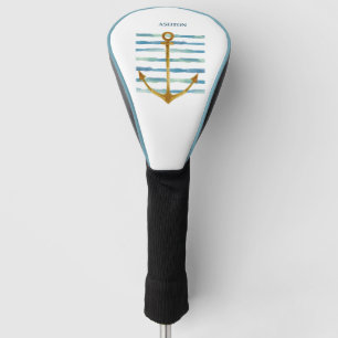 Couvre-club De Golf Aquarelle art ANCOR