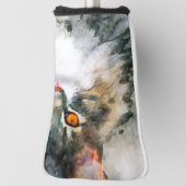 Couvre-club De Golf aquarelle maine coon (Tourné à 90°)