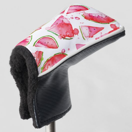 Couvre-club De Golf Aquarelle pastèque 1 (Devant 3/4)