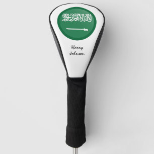 Couvre-club De Golf Arabie Saoudite: Les clubs de golf Drapeau & Monog