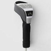 Couvre-club De Golf Arbre de Noël à motif de pied de cheminée Monogram (Incliné)