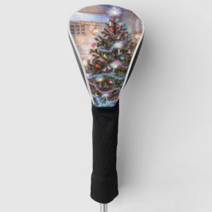 Couvre-club De Golf Arbre de Noël Vintage