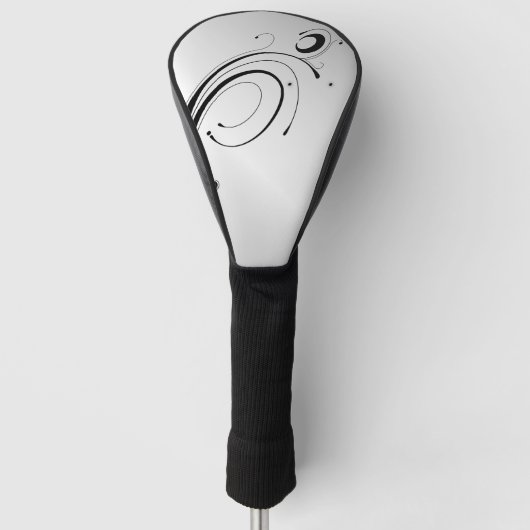 Couvre-club De Golf Argent estampillé (Devant)