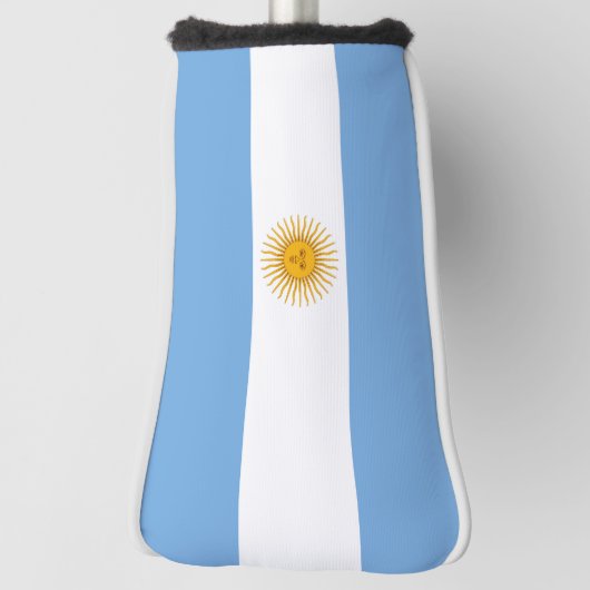 Couvre-club De Golf Argentina flag (Tourné à 90°)