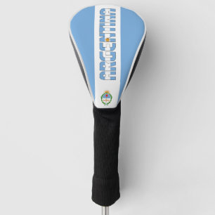 Couvre-club De Golf Argentine Drapeau magnifique patriotique