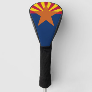 Couvre-club De Golf Arizona Drapeau : Réglage de Star Sun, État du cui