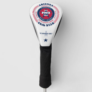 Couvre-club De Golf Arizona State Circle Custom Golf Head Cover