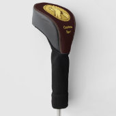 Couvre-club De Golf Arme de lutte Gold (Incliné)