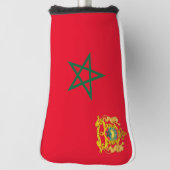 Couvre-club De Golf Armoiries du Maroc (Tourné à 90°)