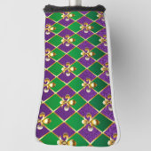 Couvre-club De Golf Arrière - plan de bijoux Mardi Gras (Tourné à 90°)