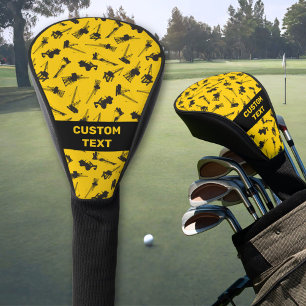 Couvre-club De Golf Arrière-plan de construction
