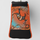 COUVRE-CLUB DE GOLF ART AUSTRALIEN (Tourné à 90°)