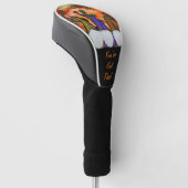 Couvre-club De Golf Art Gnome (Incliné)