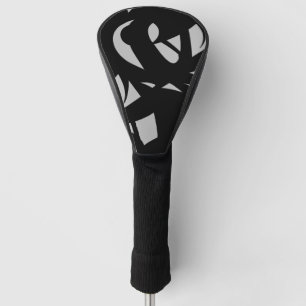 Couvre-club De Golf Art moderne magnifique Gris / Noir