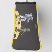 Couvre-club De Golf Astronaute et alien (Tourné à 90°)