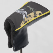 Couvre-club De Golf Astronaute et alien (Devant 3/4)