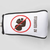 Couvre-club De Golf Aucun écureuil (Devant)