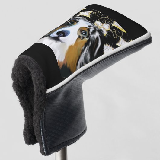 Couvre-club De Golf Australian Shepherd (Devant 3/4)