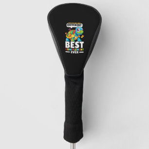 Couvre-club De Golf Autism Turtle Autistic Puzzle Sensibilisation sur
