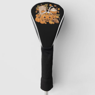 Couvre-club De Golf Automne Famille Halloween Thanksgiving mignon Auto